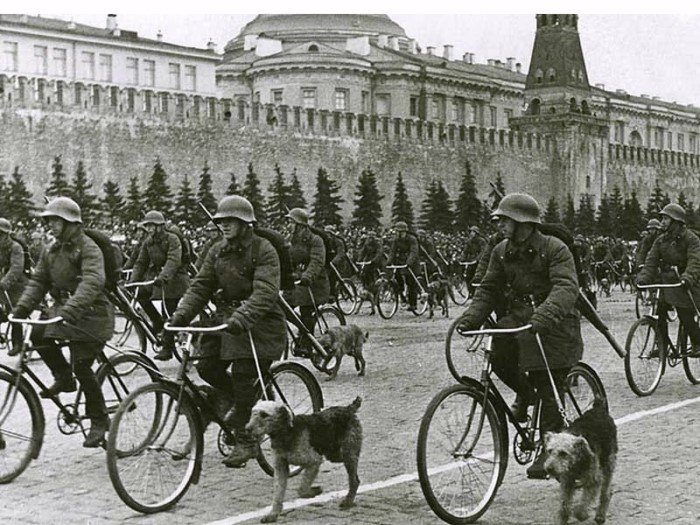 Felvétel a Szovjetunió májusi napjaiból