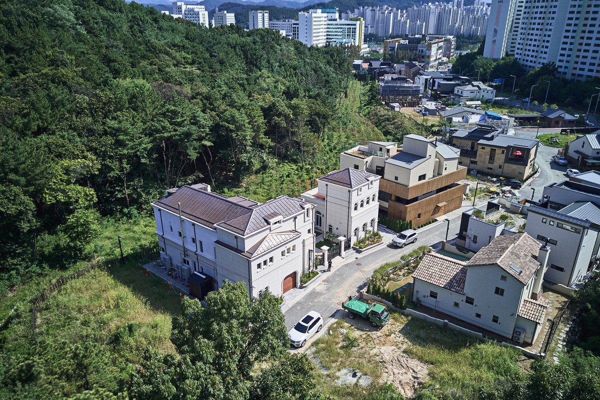 Городская деревня в Южной Корее