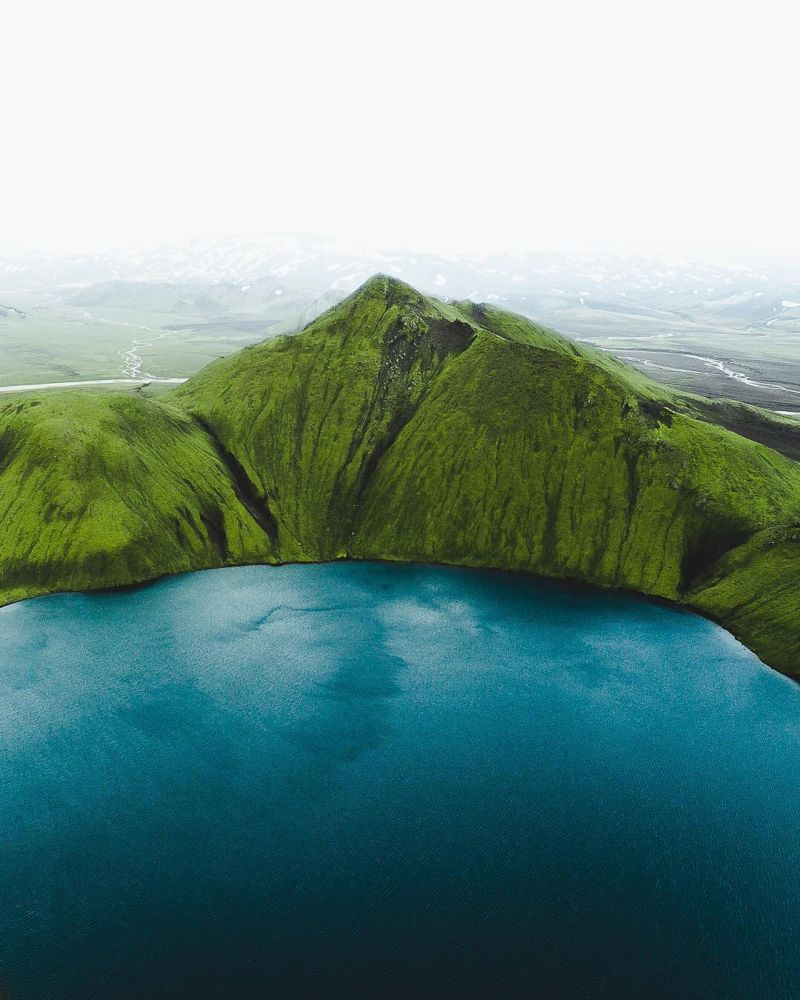Захватывающие аэрофотоснимки Исландии