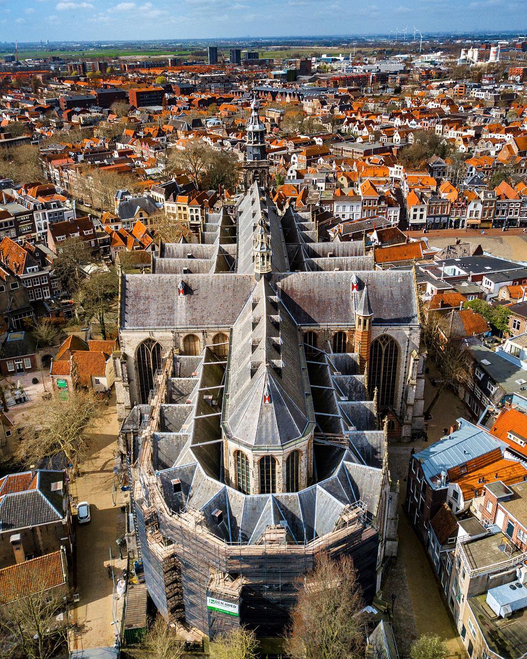 Нидерланды с высоты на аэрофотоснимках Эрика Крюгерса