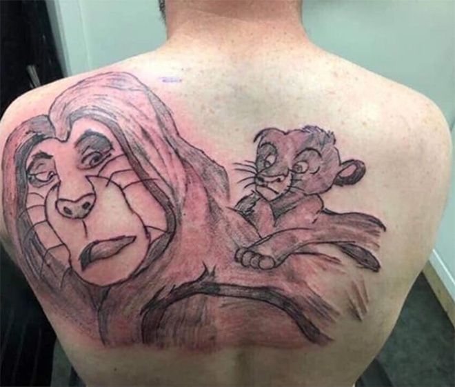 Они хотели сэкономить на татуировке