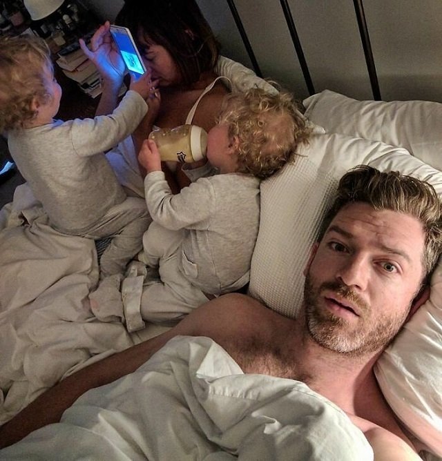 Instagram-аккаунт о суровых буднях отца четверых дочек