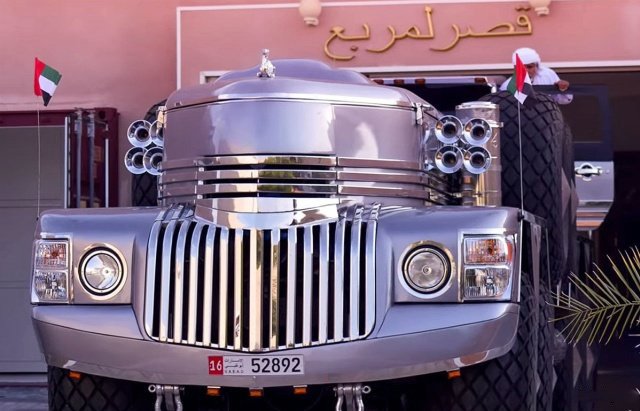 10-колесный внедорожник, созданный для арабского шейха