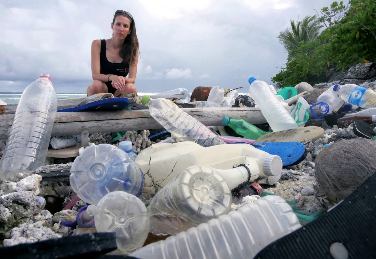 Пластиковый мусор в океане