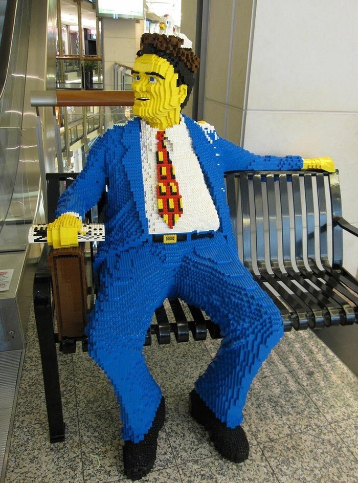 35 удивительных шедевров из деталей LEGO