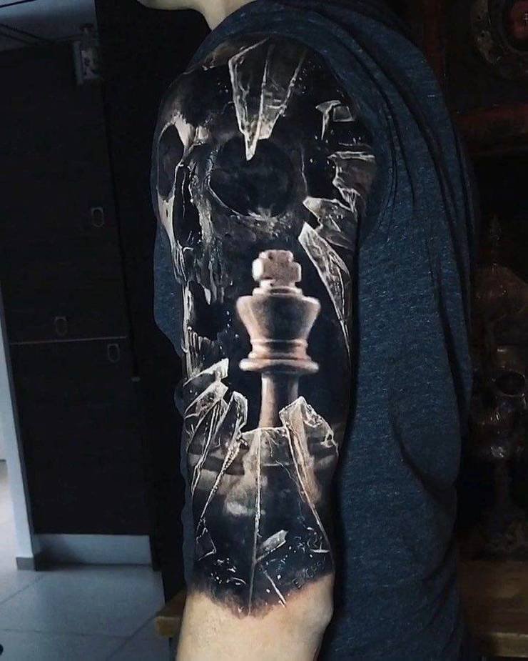 Очень реалистичные 3D-татуировки от мастеров своего дела