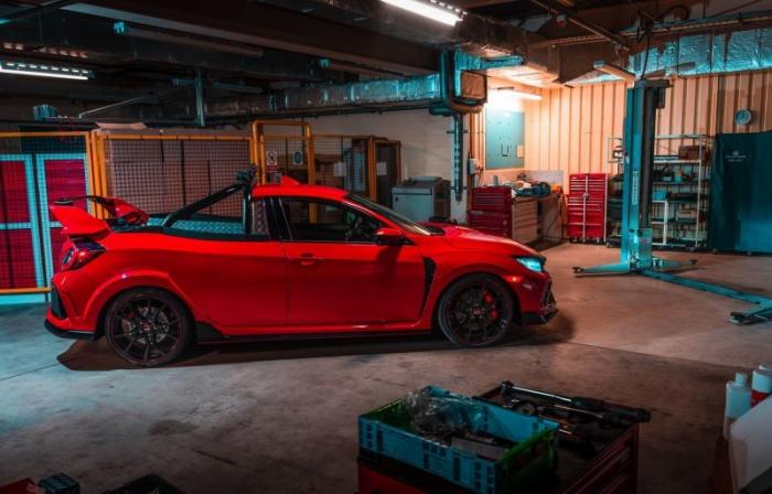 Интересный пикап из Honda Civic Type R