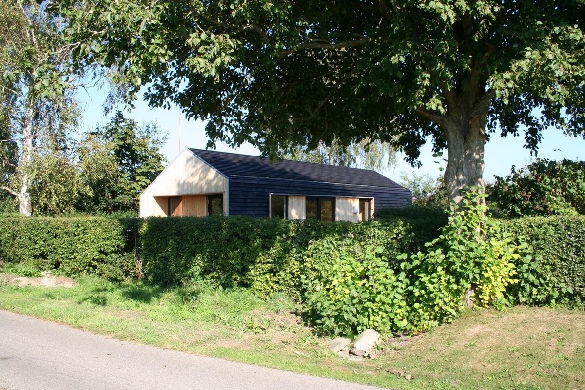Деревянный частный дом в Дании