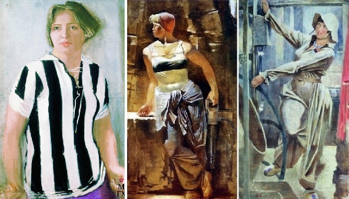 Женщины в искусстве художников соцреализма