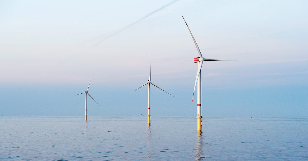 Самая крупная в мире морская ветряная электростанция Hornsea One