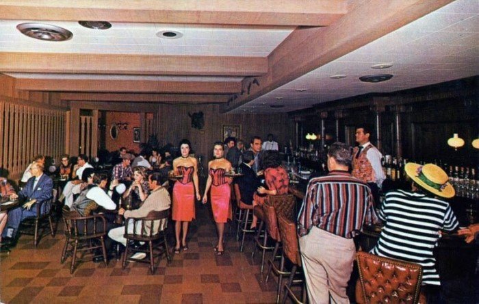 Атмосфера американских баров и лаунджей 50-х и 60-х годов