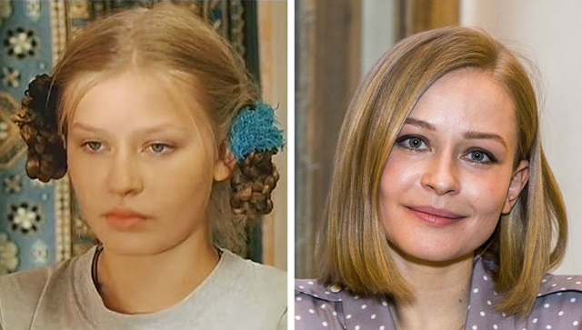 Российские актрисы в своих дебютных фильмах и сейчас