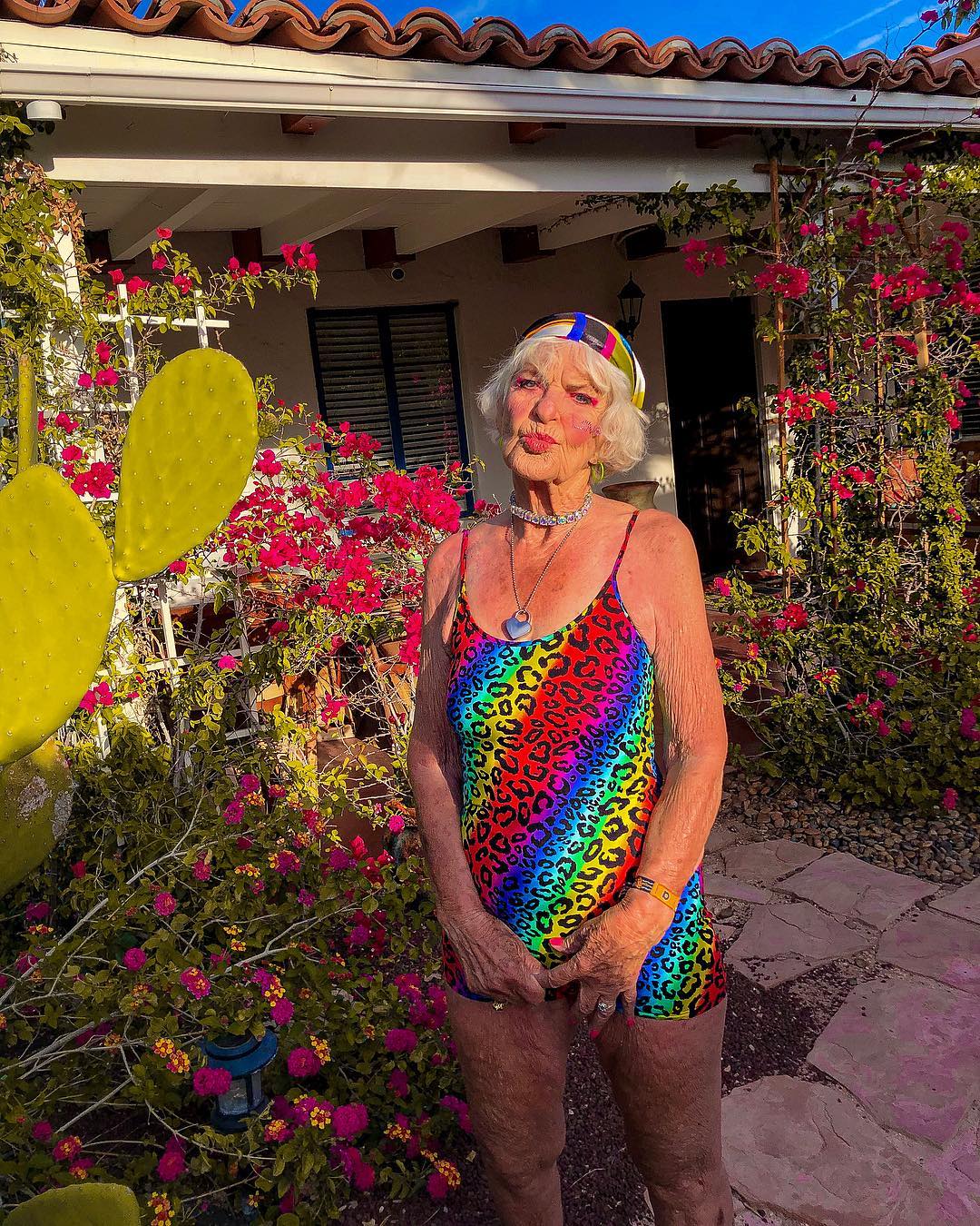 90-летняя звезда Instagram Бадди Винкл