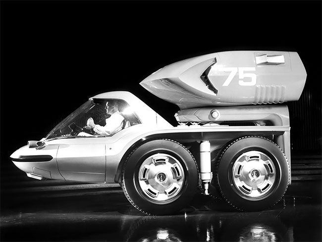 Уникальный тягач будущего GM Bison 1964 года