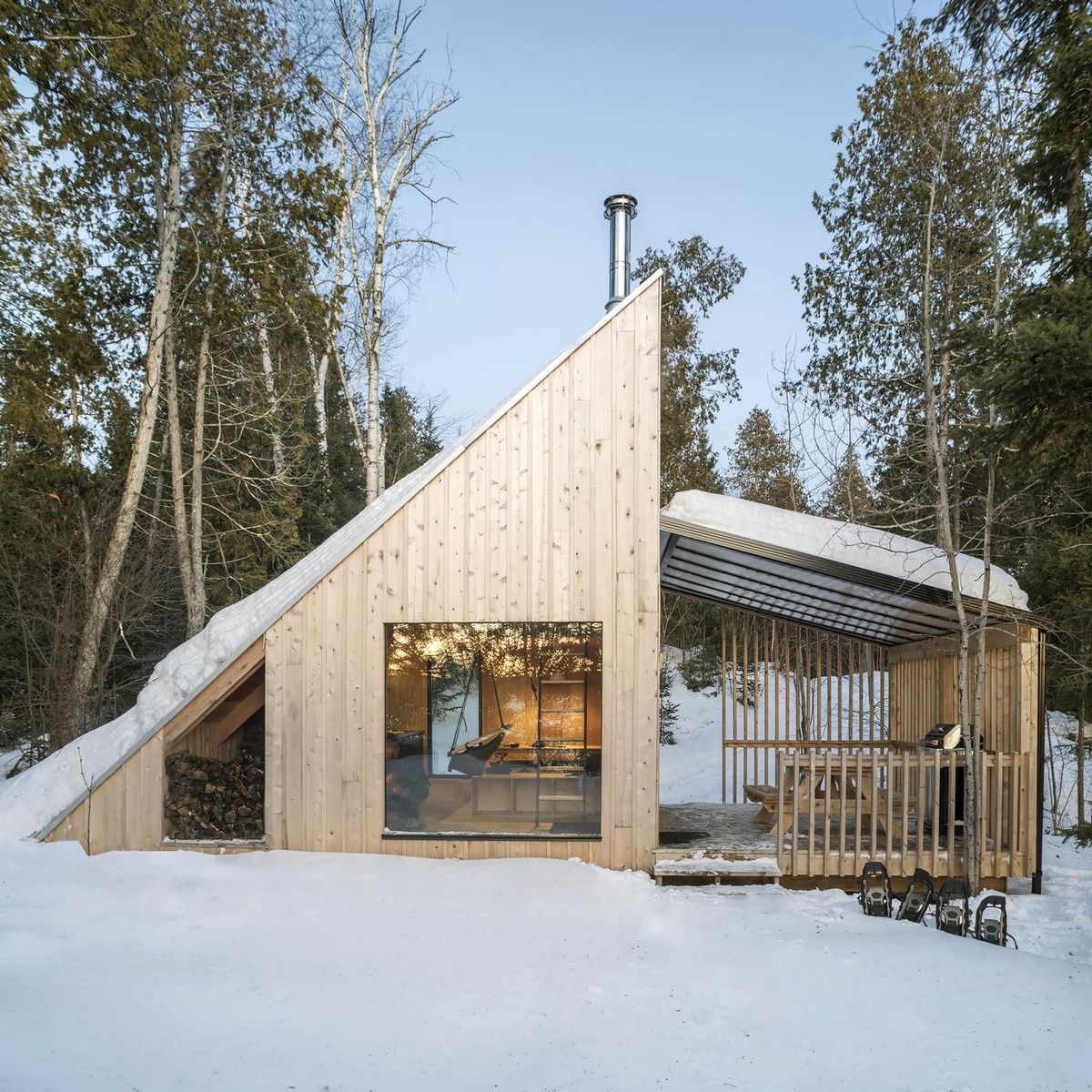 Загородный дом для отдыха в Канаде