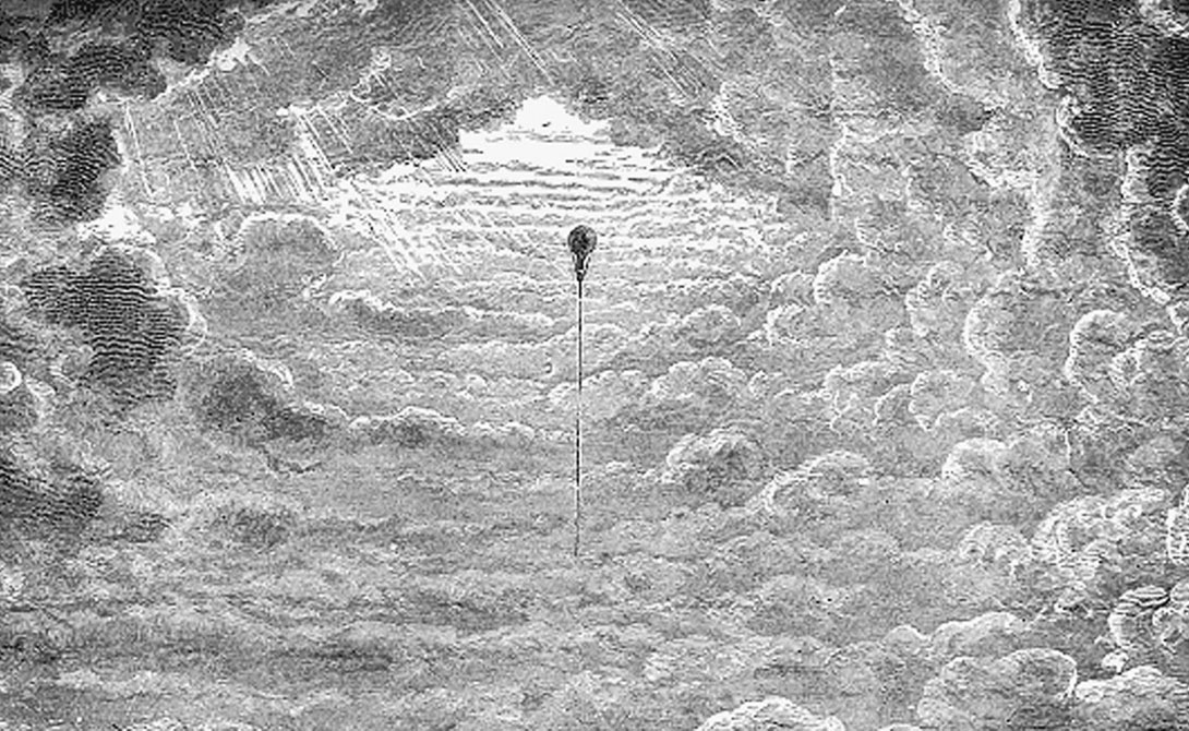 Путешествие на воздушном шаре 1862 года
