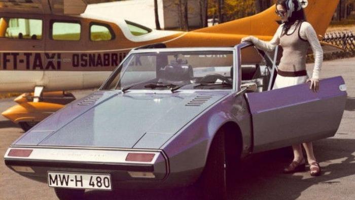 Концепт-кар VW Karmann Cheetah 1971 года
