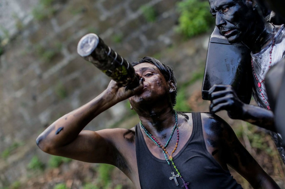 В Никарагуа прошло традиционное шествие черных бесов