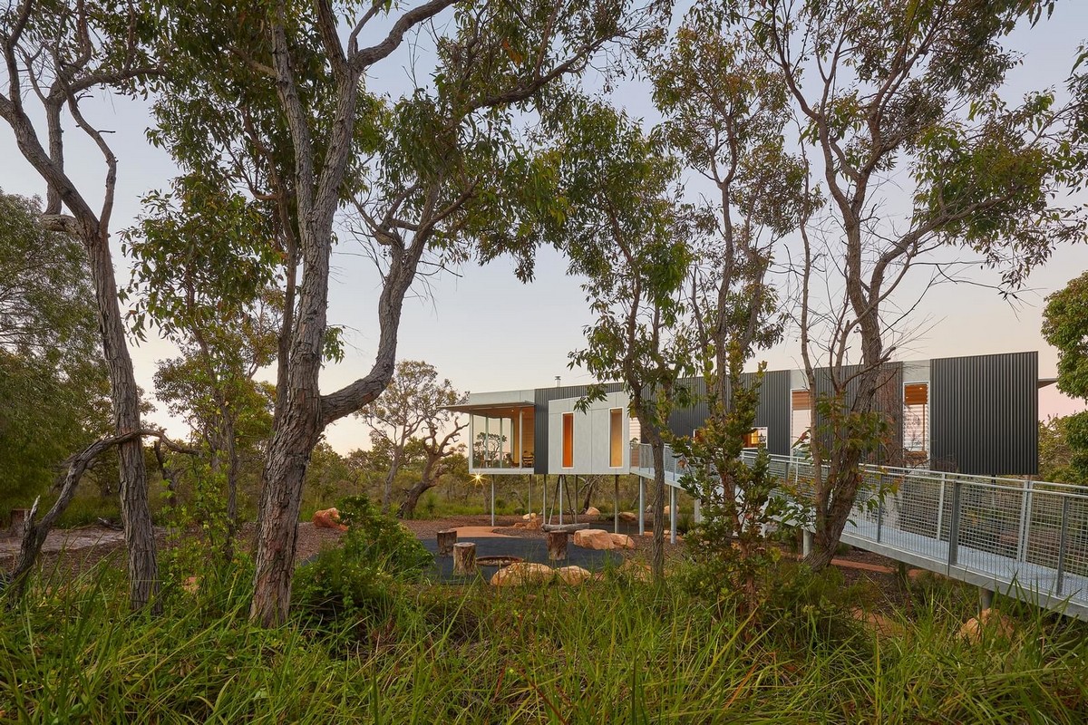 Загородный дом в дикой природе Австралии