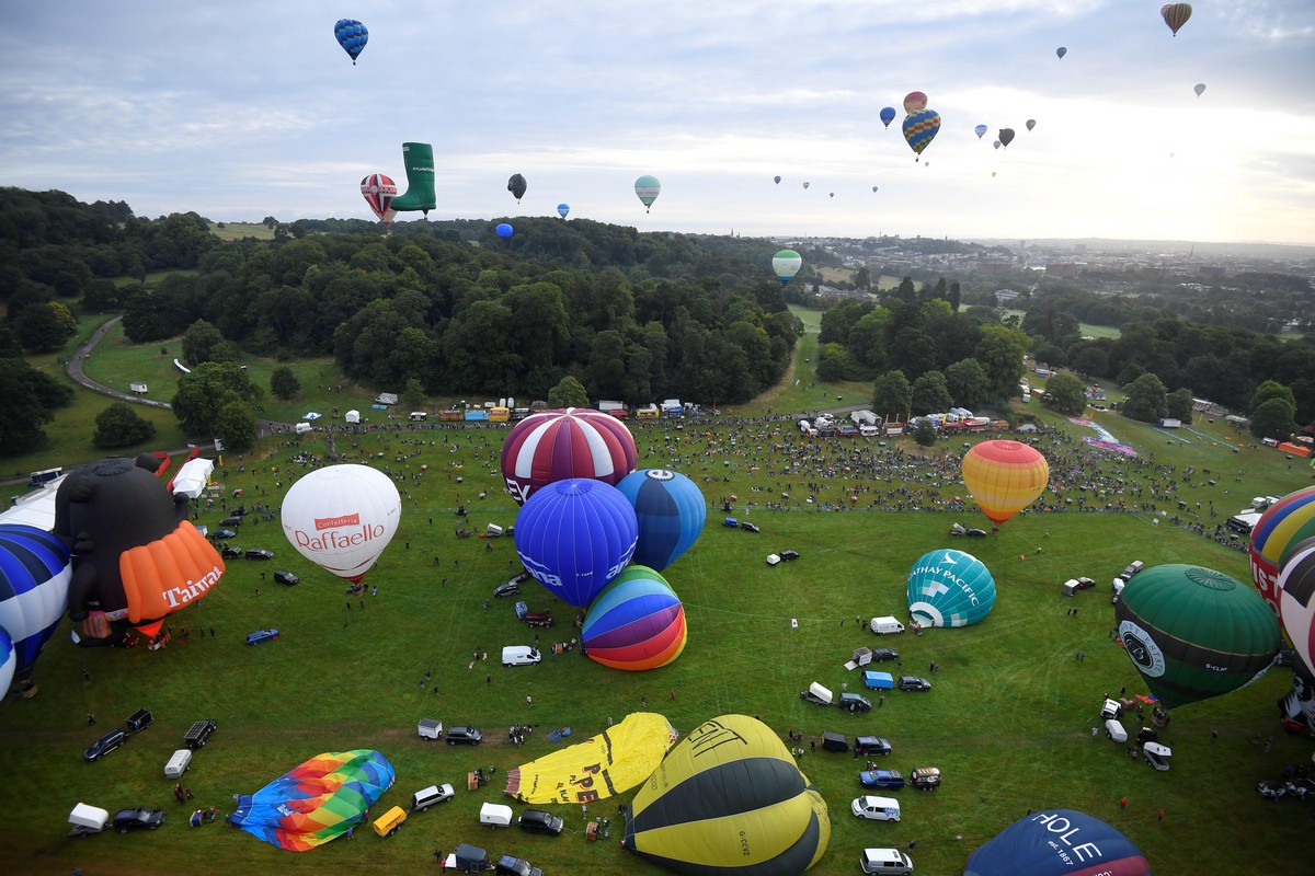 Бристольский Международный фестиваль воздушных шаров 2019