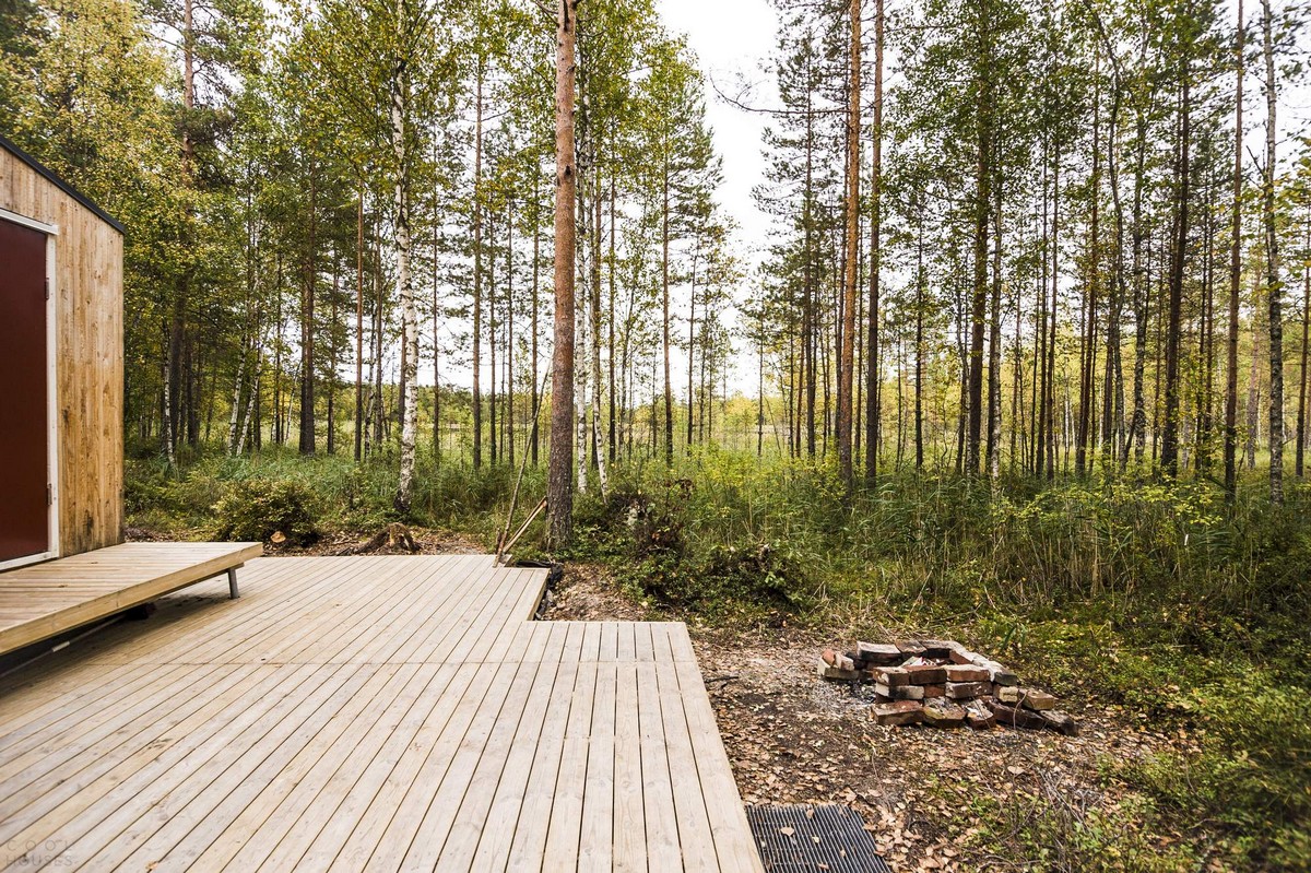 Домик в Финляндии, сделанный своими руками
