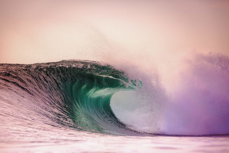 Морские волны в объективе Криса Диксона