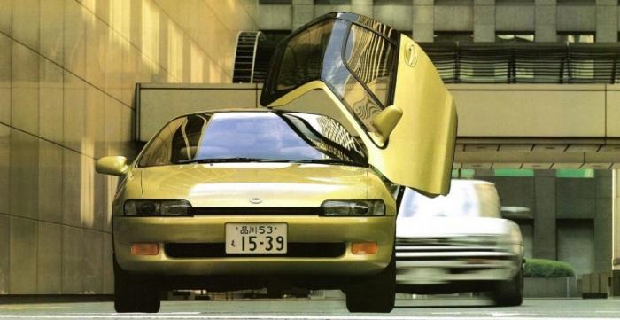 Toyota Sera 1990-1995: двери как у McLaren F1, но дешевле