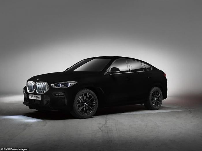 BMW представляет самый чёрный внедорожник X6 Vantablack