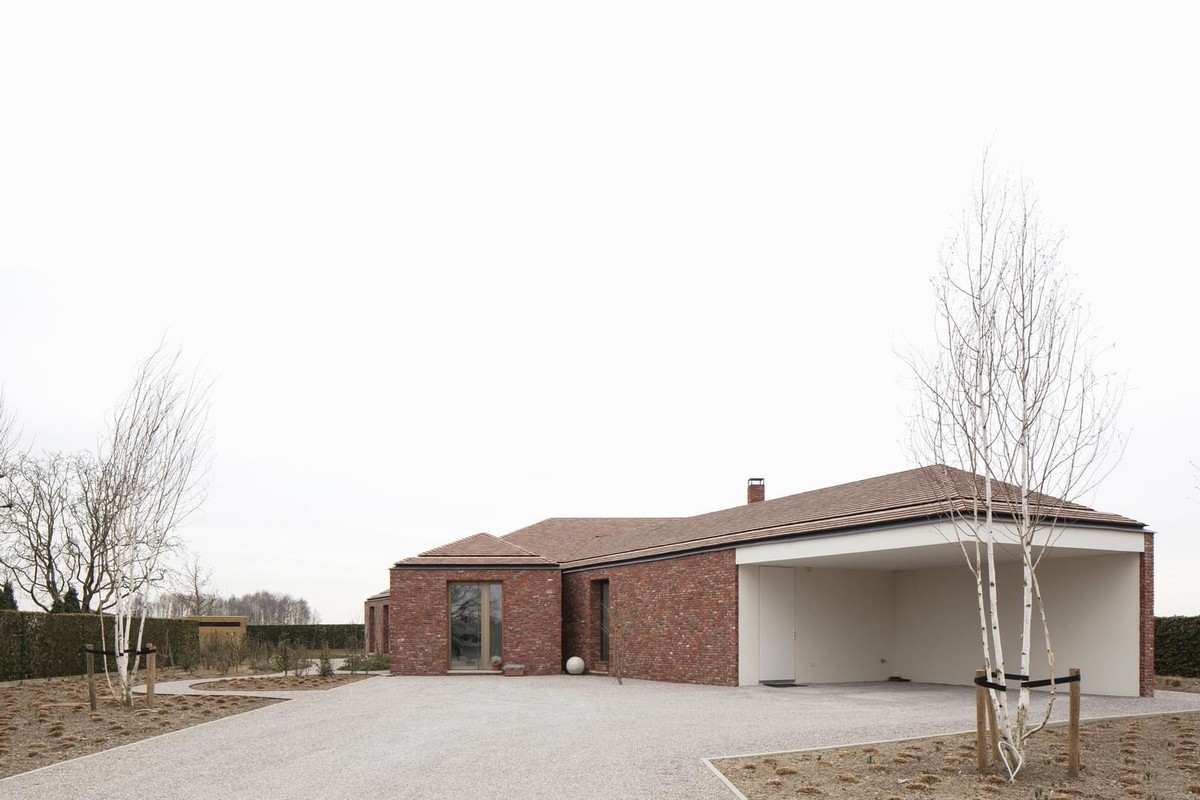 Расширение старого дома в Бельгии