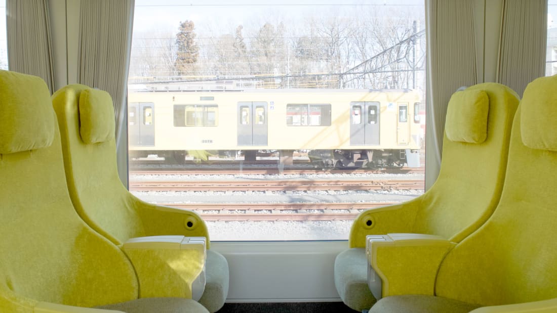 Японский поезд, в котором можно почувствовать себя как дома