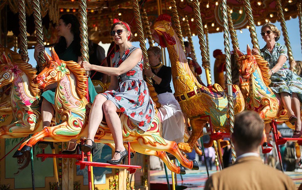 Ретро-фестиваль Goodwood Revival в Великобритании