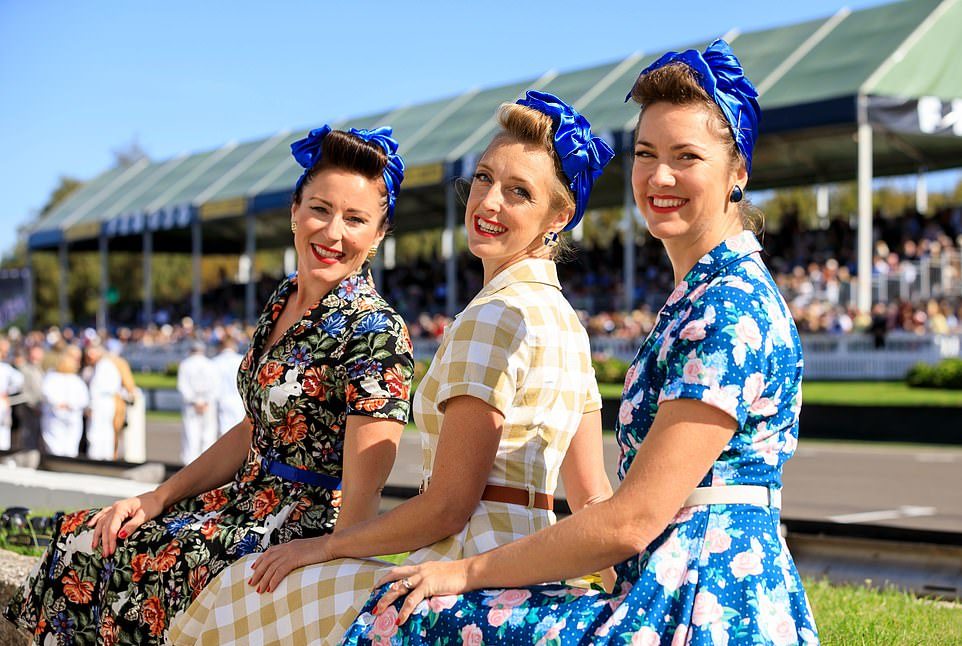 Ретро-фестиваль Goodwood Revival в Великобритании