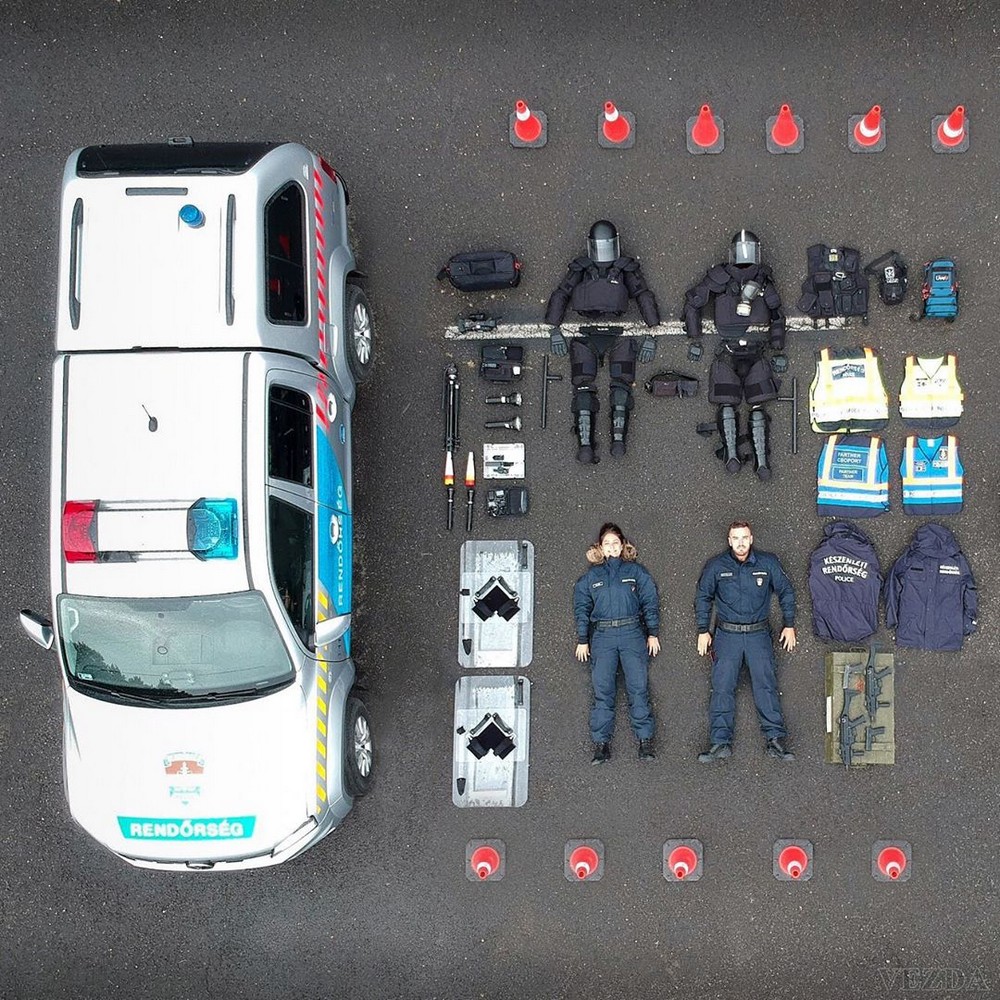Новый флешмоб Tetris Challenge среди военных, полицейских и пожарных
