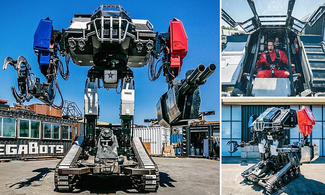 Компания MegaBots продаёт боевого робота на eBay