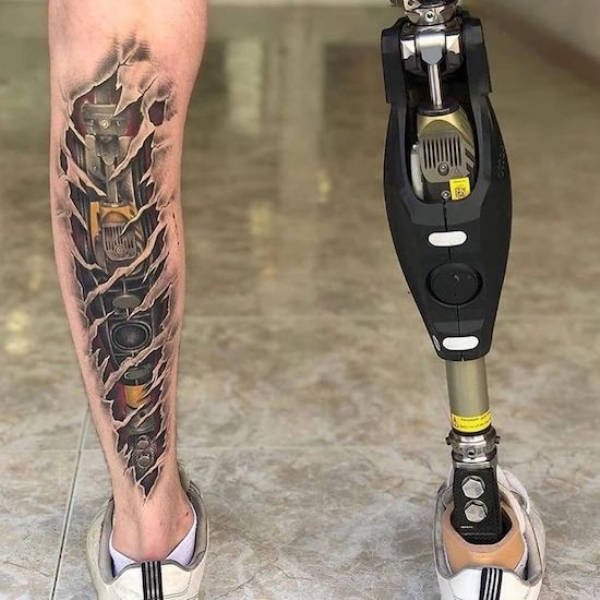 Гиперреалистичные татуировки