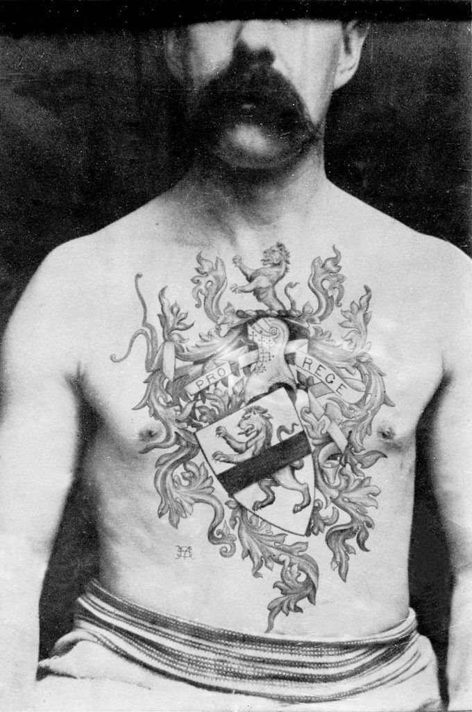 Татуировки джентльменов викторианской эпохи