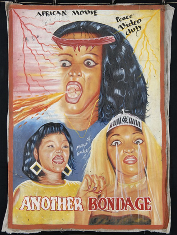 Африканские шедевры плакатов популярных голливудских фильмов
