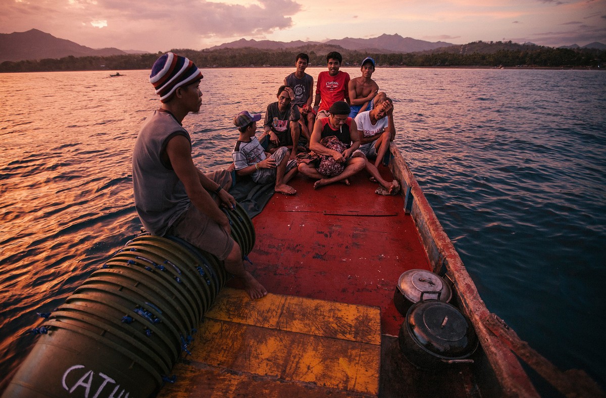 Рыбацкая деревушка Сан-Хоакин на острове Панай