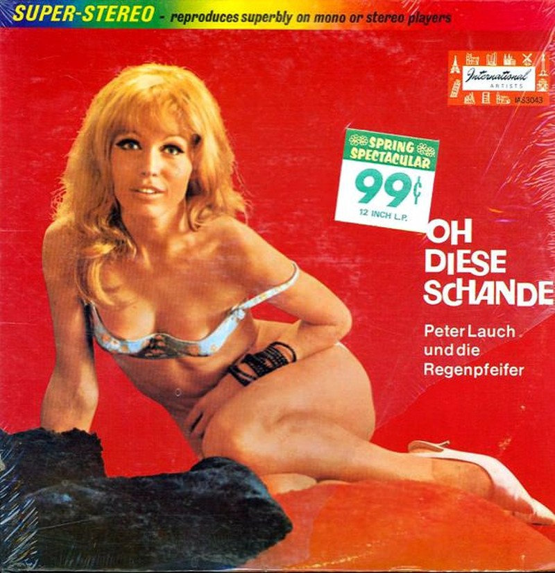 Сексуальные обложки виниловых пластинок второй половины прошлого века
