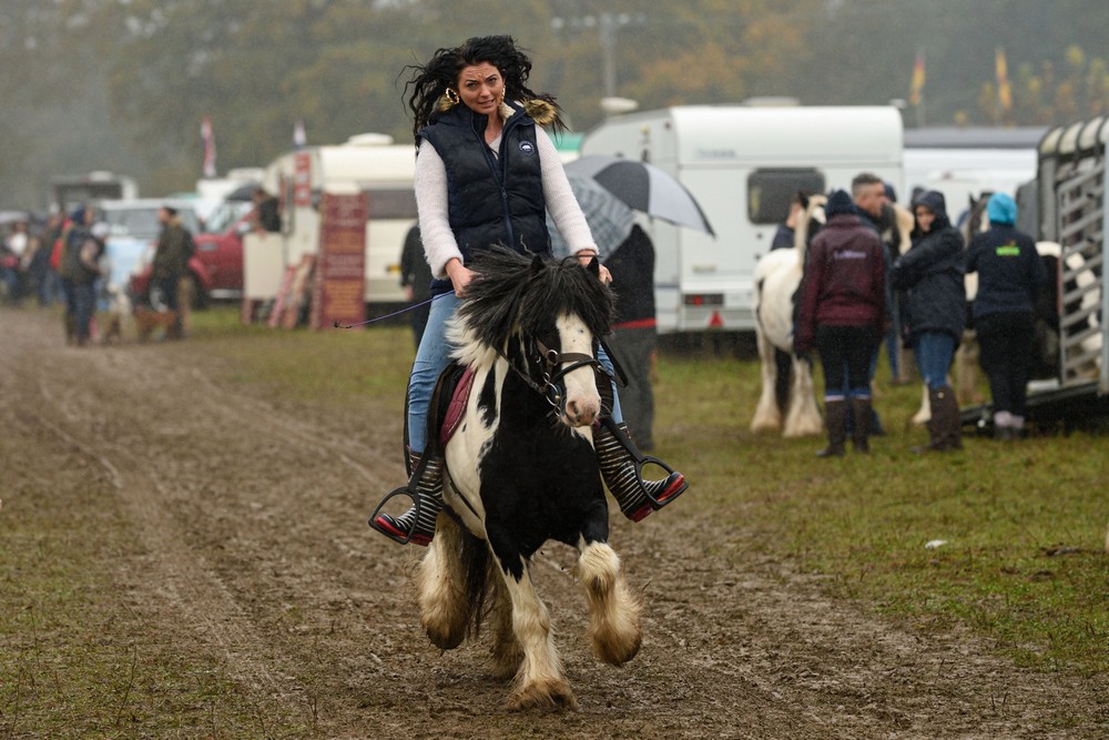 Цыгане собрались на 500-летнюю конную ярмарку Stow Horse