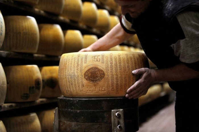 Olasz bank, amelyben a sajt hitelvaluta lett