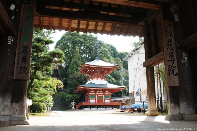 Японский храм Дзисон-ин, посвященный женскому бюсту