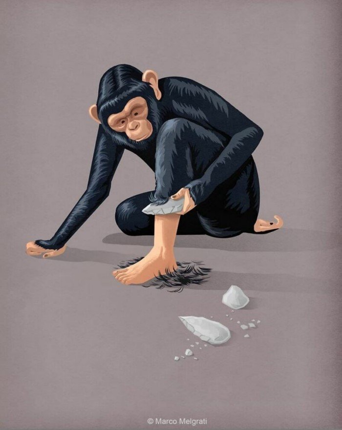 Провокационные иллюстрации о современном мире от Марко Мелграти