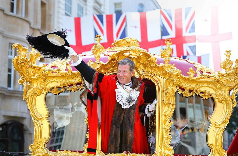Шоу в честь выборов лорд-мэра прошло в Лондоне