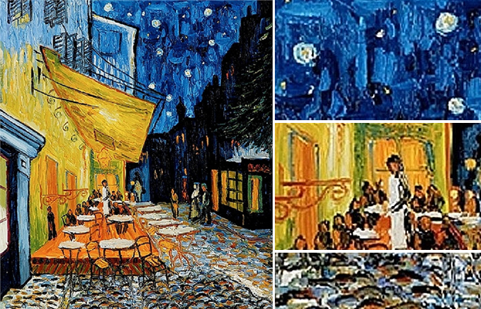 Как связана картина Кафе Ван Гога с сюжетом Тайной Вечери
