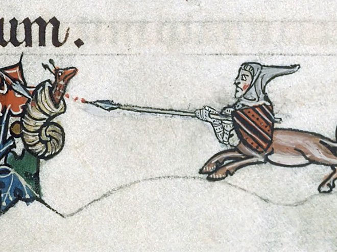 Странные средневековые битвы с улитками