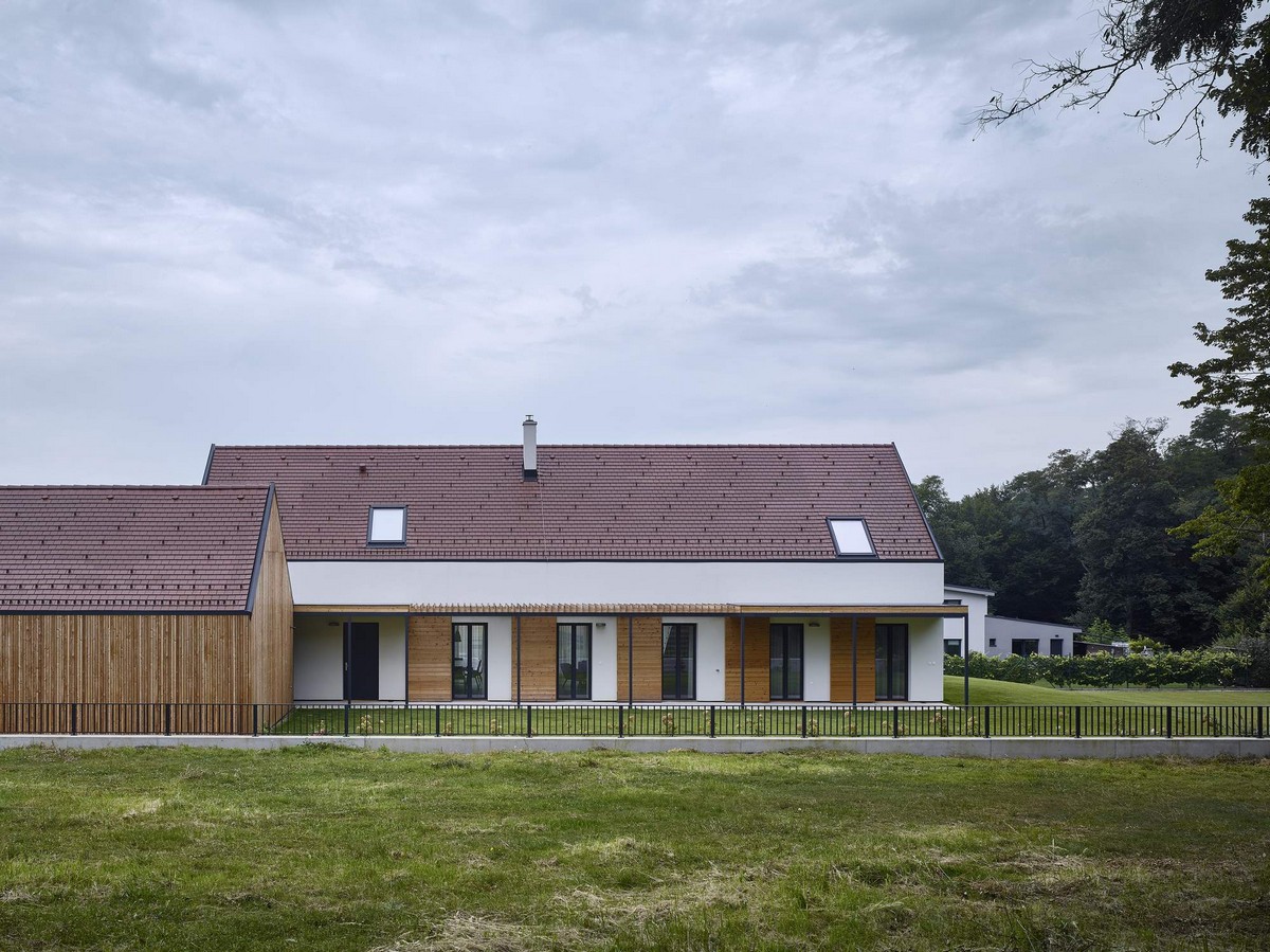 Современная интерпретация традиционного сельского дома в Словакии