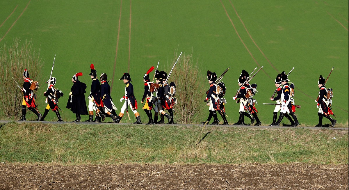 Реконструкции битвы 1805 года под Аустерлицем