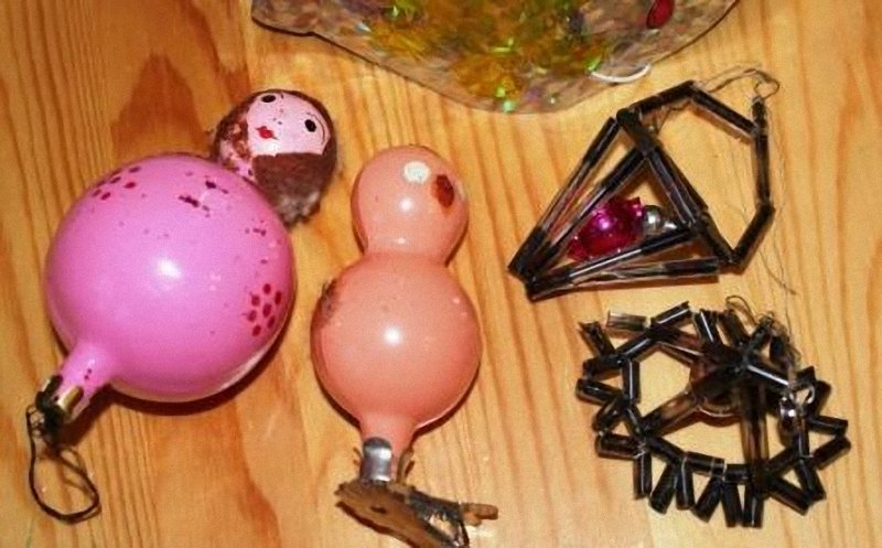 Ёлочные игрушки из советского детства