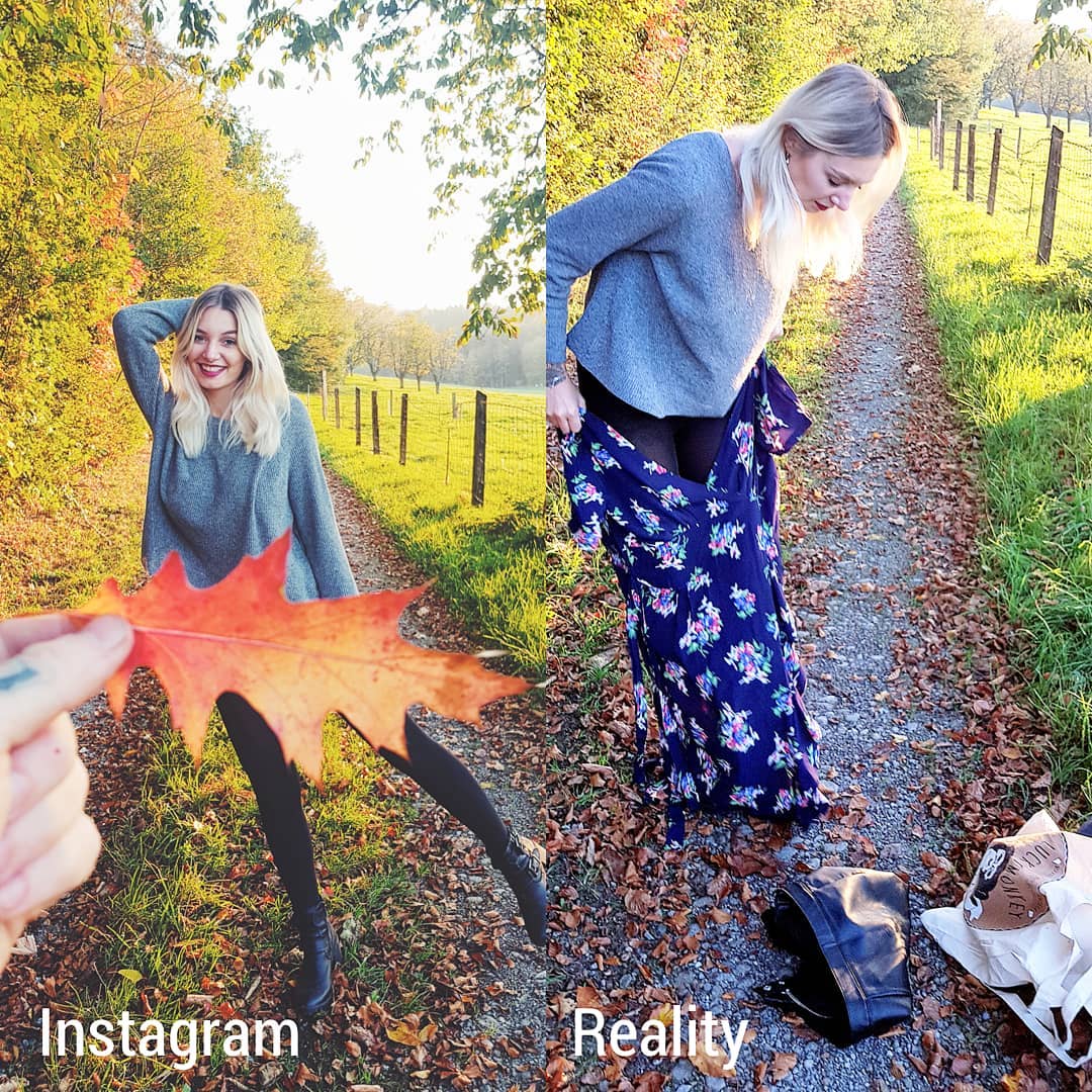 Как выглядят идеальные фото из Инстаграм в реальности